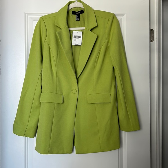 NWT Small Green Blazer - Picture 3 of 4